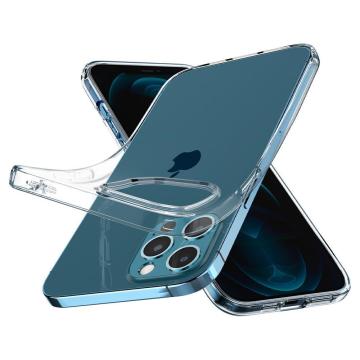 iPhone 12 Pro Max Kılıf, Spigen Crystal Hybrid Crystal Clear