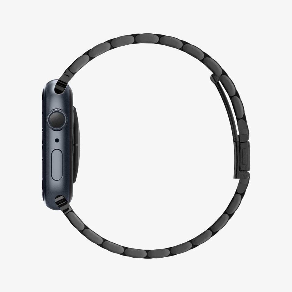 Spigen Apple Watch 49mm Ultra 2/1 - 46mm Seri 10 - 45mm Seri 9/8/7 - 44mm Seri SE2/SE/6/5/4 Kordon Kayış Band Modern Fit