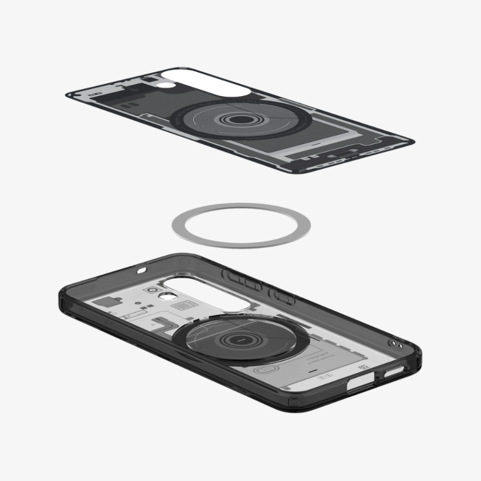Spigen Galaxy S25 Kılıf Ultra Hybrid Zero One MagFit Özellikli Zero One Black