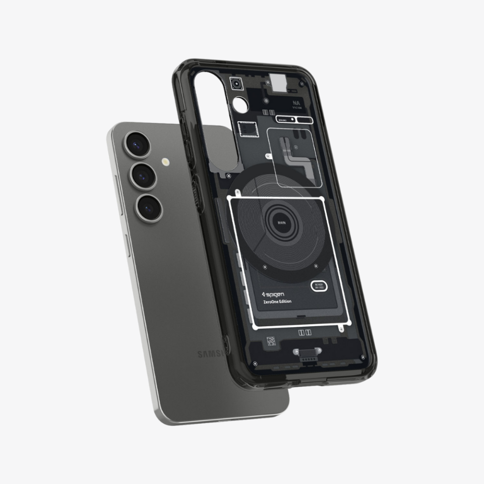 Spigen Galaxy S25 Kılıf Ultra Hybrid Zero One MagFit Özellikli Zero One Black