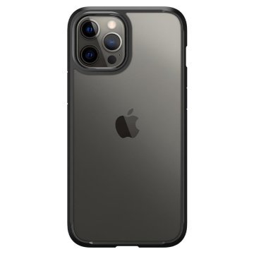iPhone 12 / iPhone 12 Pro Kılıf, Spigen Ultra Hybrid Matte Black