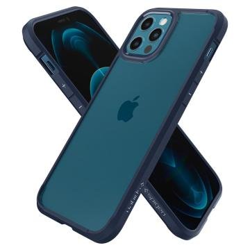 iPhone 12 / iPhone 12 Pro Kılıf, Spigen Ultra Hybrid Navy Blue