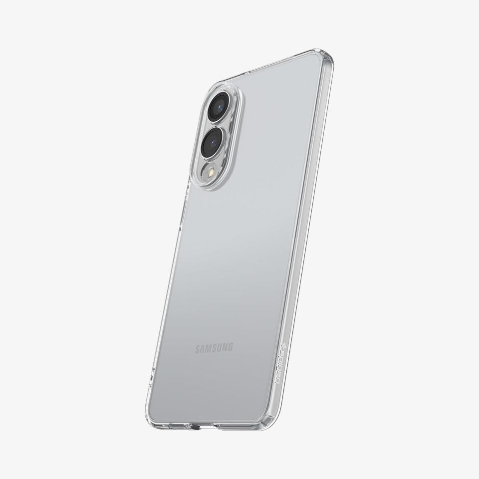 Spigen Galaxy S25 Edge Kılıf Liquid Crystal 4 Tarafı Tam Koruma Crystal Clear