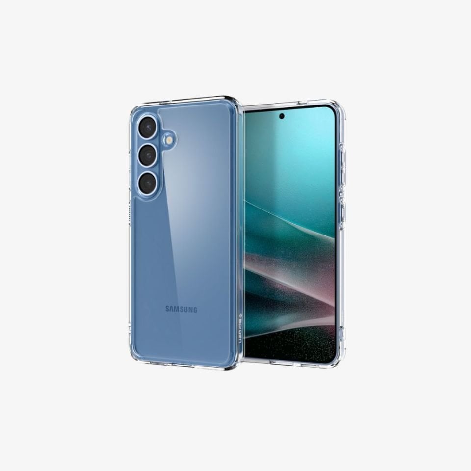 Spigen Galaxy S25 Plus Kılıf Crystal Hybrid Crystal Clear