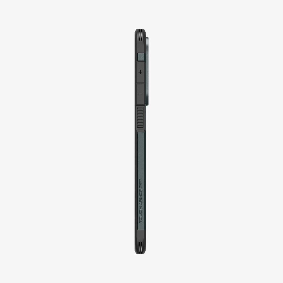 Spigen Galaxy S25 Edge Kılıf Tough Armor AI MagFit özellikli Abyss Green