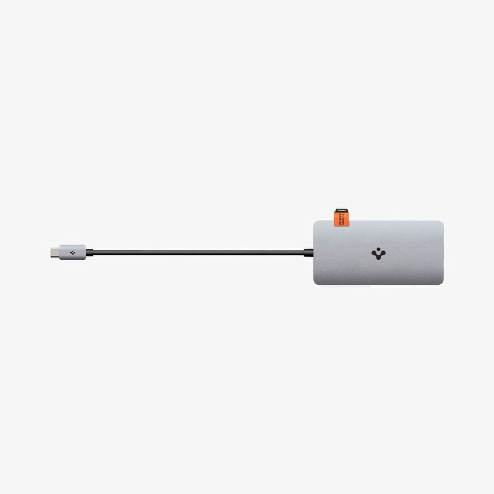 Spigen ArcDock 100W Güç Adaptörü 8in1 USB-C Multi Hub / Çoklayıcı 8 Port / 4k 60hz / Ethernet 1Gbps / MacBook PD2303