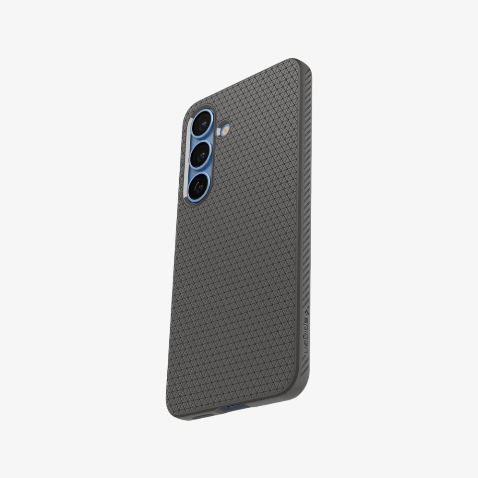 Spigen Galaxy S25 Plus Kılıf Liquid Air Marble Gray