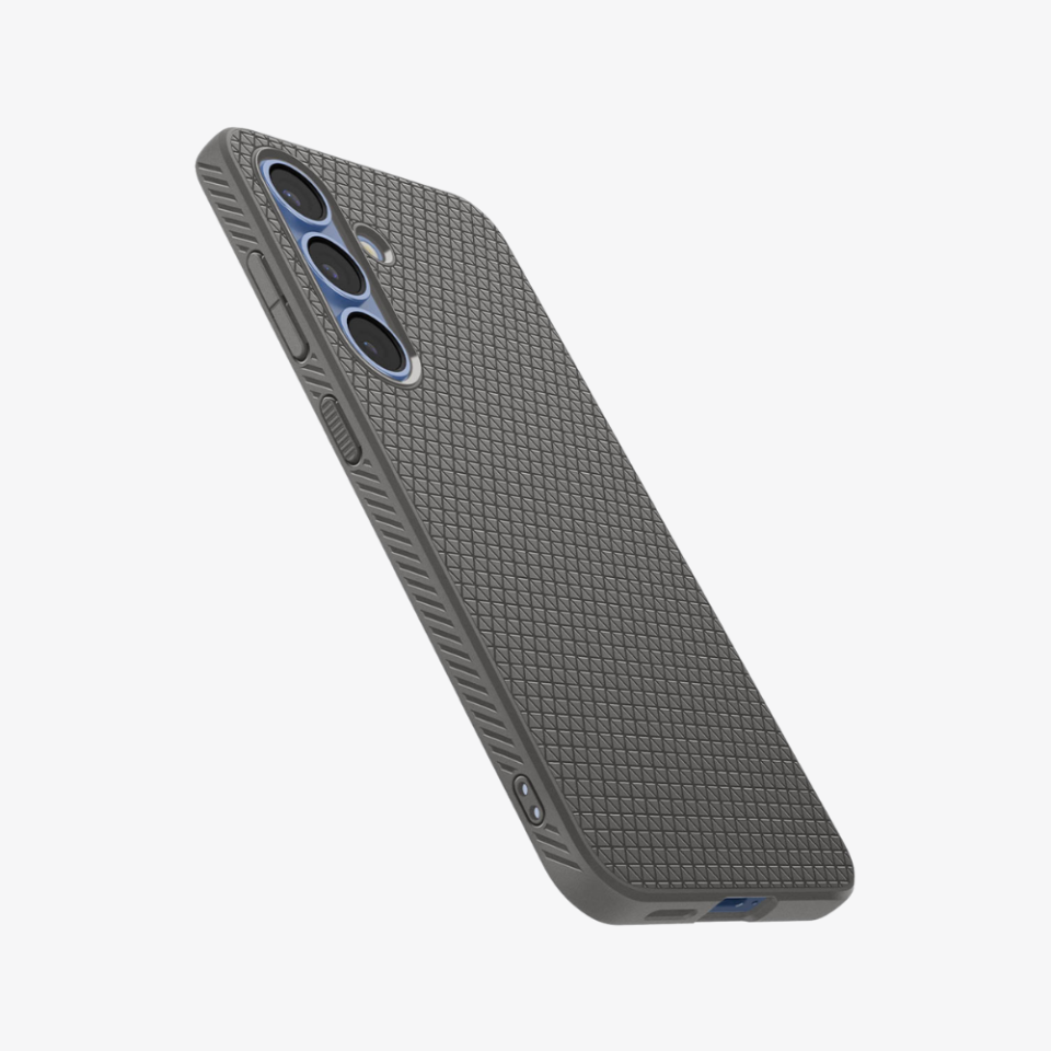 Spigen Galaxy S25 Plus Kılıf Liquid Air Marble Gray