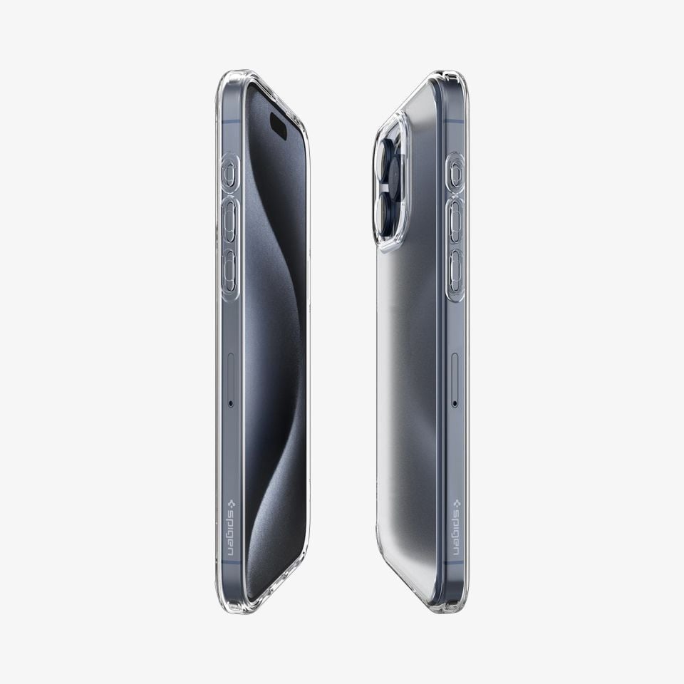 iPhone 15 Pro Max Kılıf, Spigen Ultra Hybrid Matte Frost Clear
