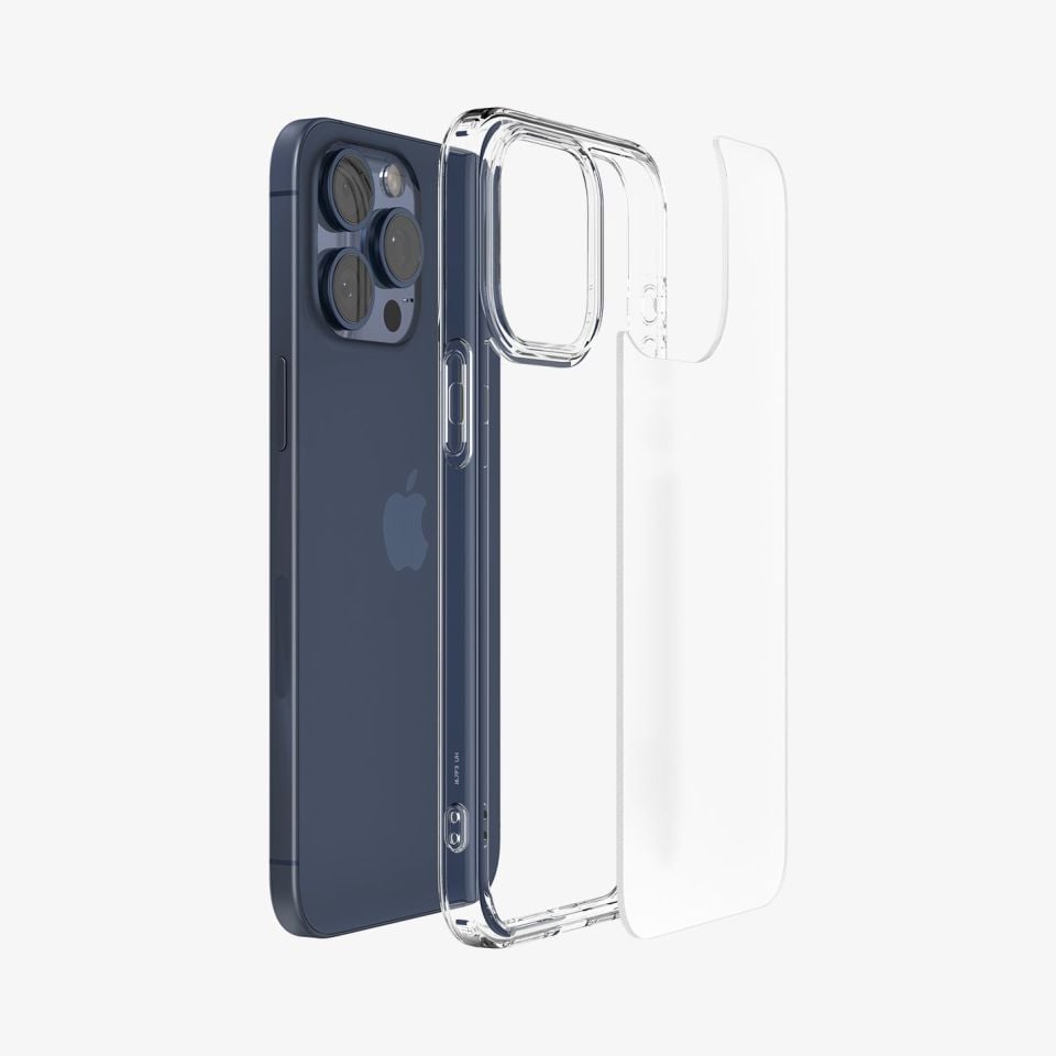 iPhone 15 Pro Max Kılıf, Spigen Ultra Hybrid Matte Frost Clear