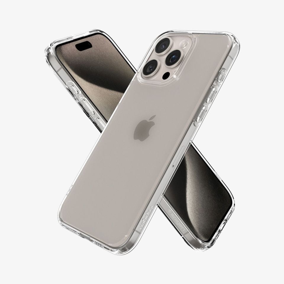 iPhone 15 Pro Max Kılıf, Spigen Ultra Hybrid Matte Frost Clear