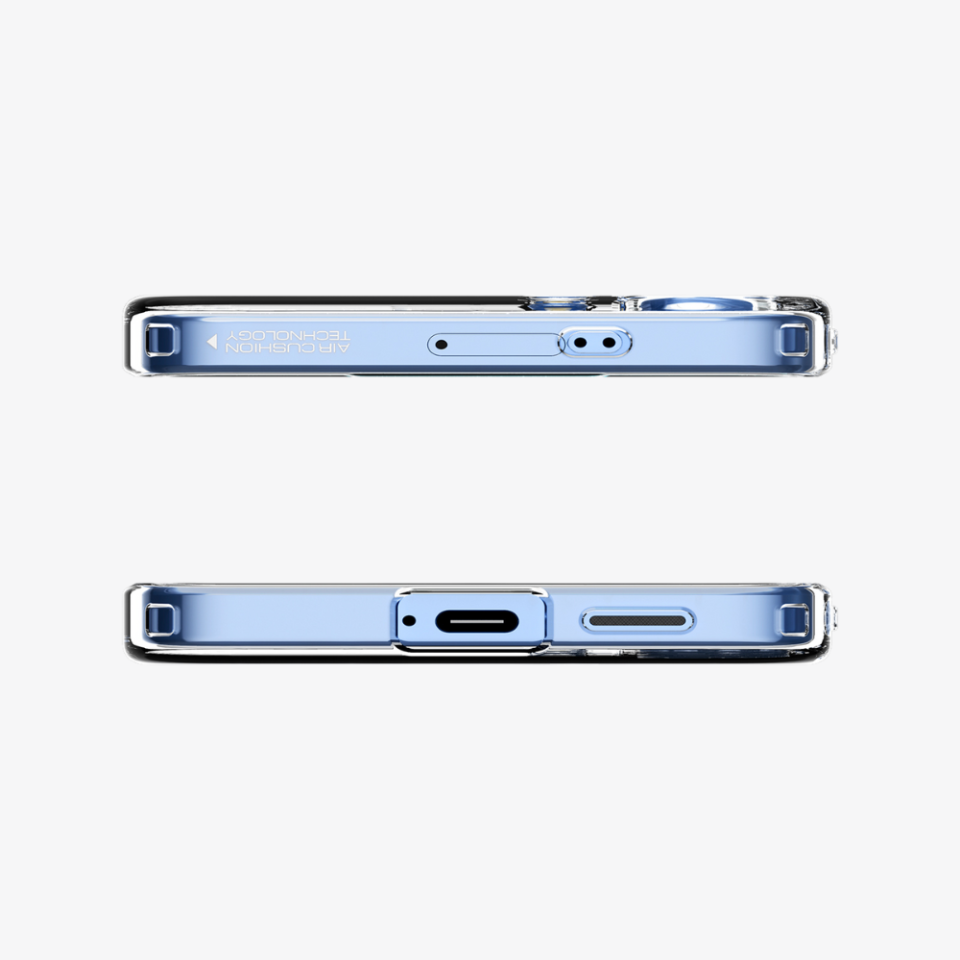 Spigen Galaxy S25 Plus Kılıf Liquid Crystal 4 Tarafı Tam Koruma Crystal Clear