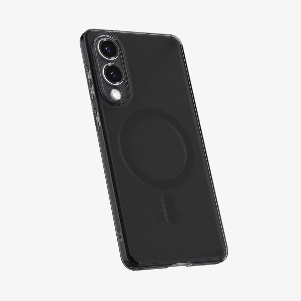 Spigen Galaxy S25 Edge Kılıf Ultra Hybrid MagFit özellikli Frost Black