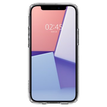iPhone 12 / iPhone 12 Pro Kılıf, Spigen Crystal Hybrid Crystal Clear