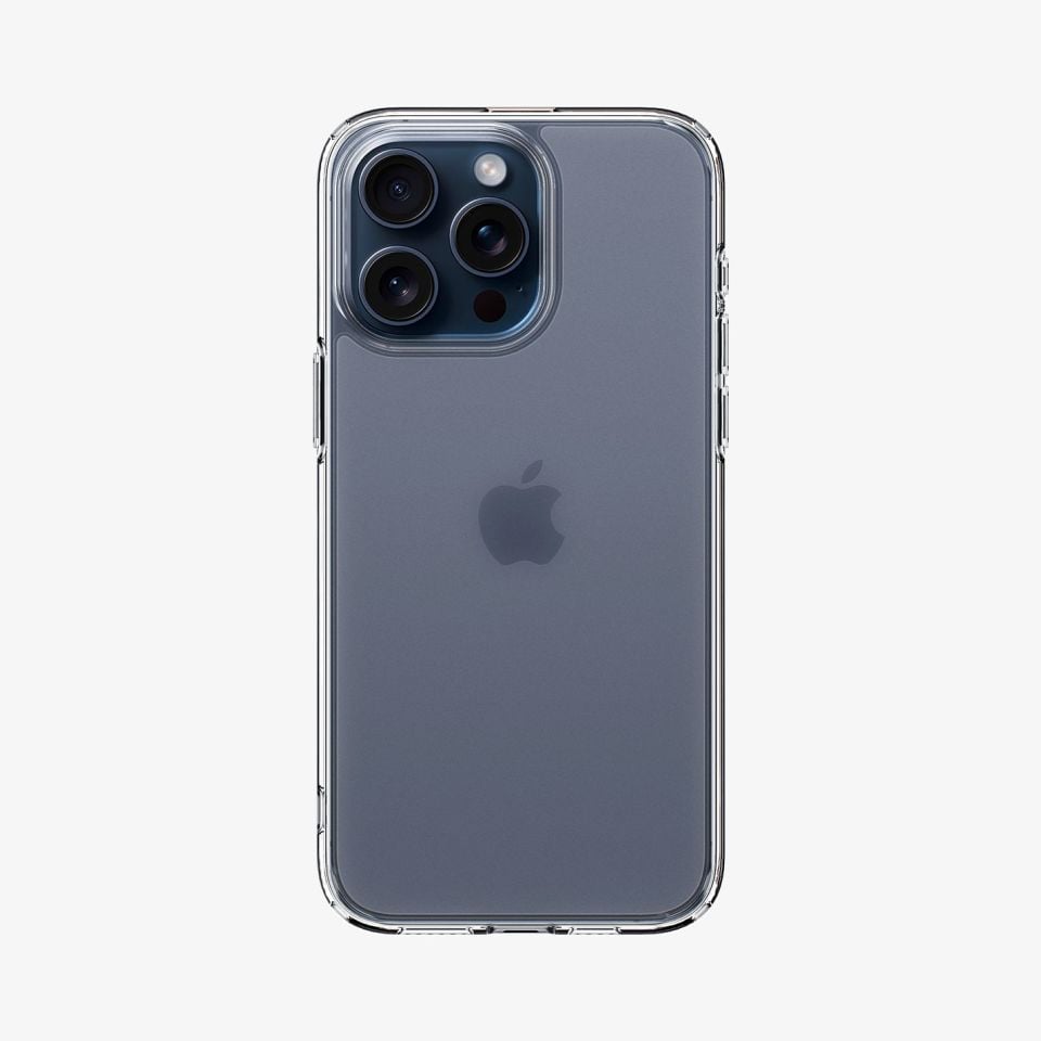 iPhone 15 Pro Kılıf, Spigen Ultra Hybrid Matte Frost Clear