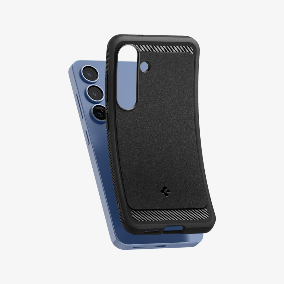 Spigen Galaxy S25 Plus Kılıf Rugged Armor MagFit Özellikli Matte Black