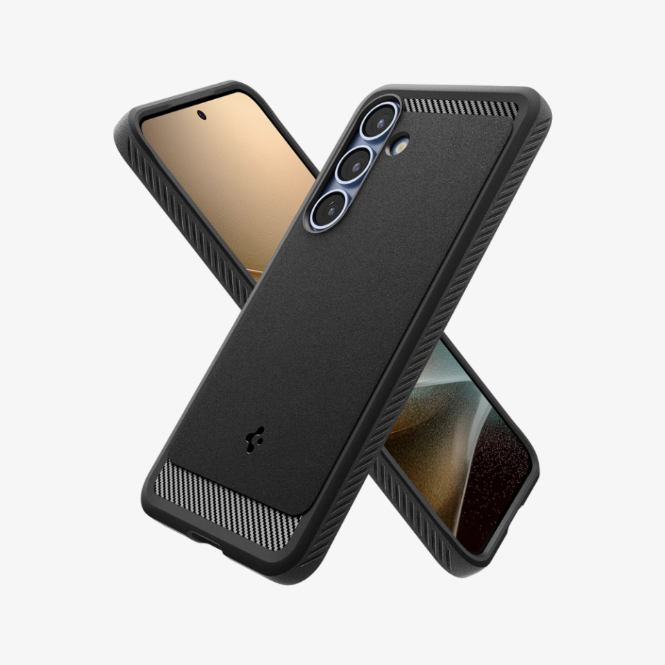 Spigen Galaxy S25 Plus Kılıf Rugged Armor MagFit Özellikli Matte Black