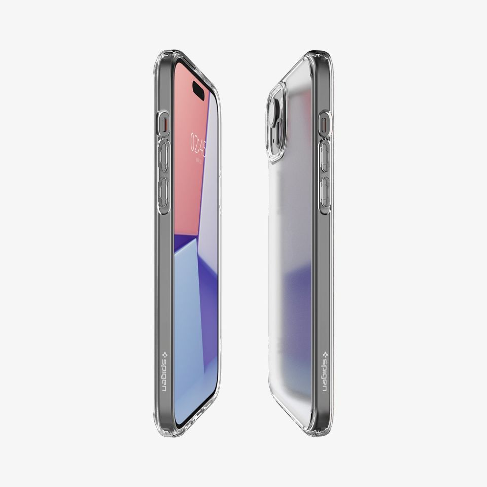 iPhone 15 Plus Kılıf, Spigen Ultra Hybrid Matte Frost Black
