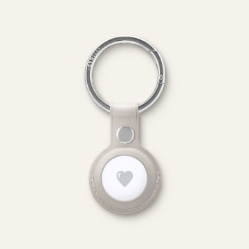 AirTag Kılıf Ciel by Cyrill Basic Leather Stone