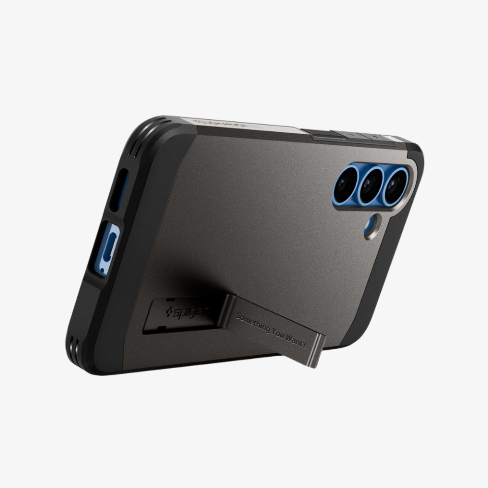 Spigen Galaxy S25 Plus Kılıf Tough Armor AI MagFit Özellikli Gunmetal
