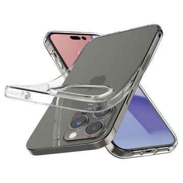 iPhone 14 Pro Kılıf, Spigen Crystal Flex Crystal Clear
