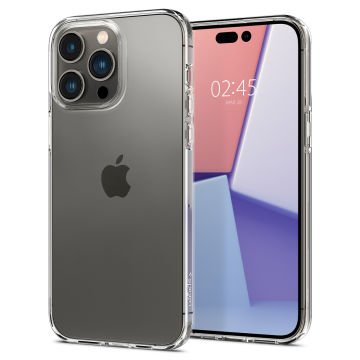 iPhone 14 Pro Kılıf, Spigen Crystal Flex Crystal Clear
