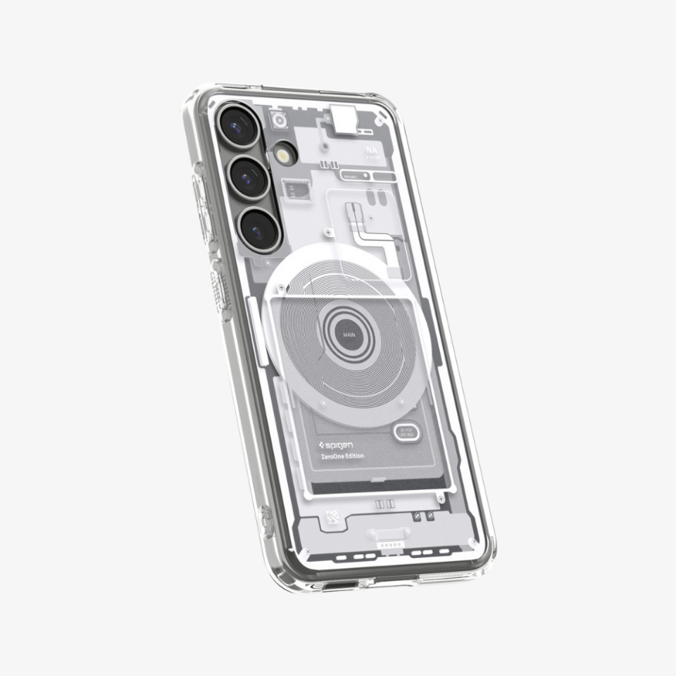 Spigen Galaxy S25 Plus Kılıf Ultra Hybrid Zero One MagFit Özellikli Zero One White