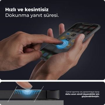 iPhone 12 Pro Max Ekran Koruyucu Glas tR HD