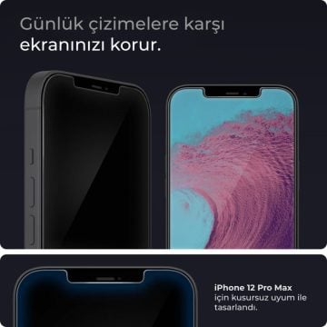 iPhone 12 Pro Max Ekran Koruyucu Glas tR HD