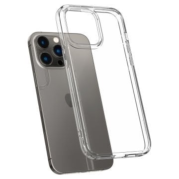 iPhone 14 Pro Kılıf, Spigen Crystal Hybrid Crystal Clear