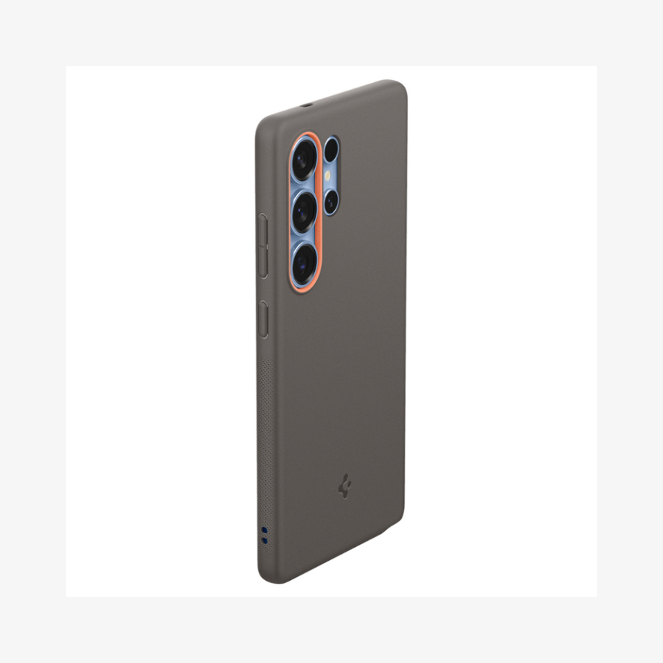 Spigen Caseology Galaxy S25 Ultra Kılıf Nano Pop Mag Özellikli Papaya Gray