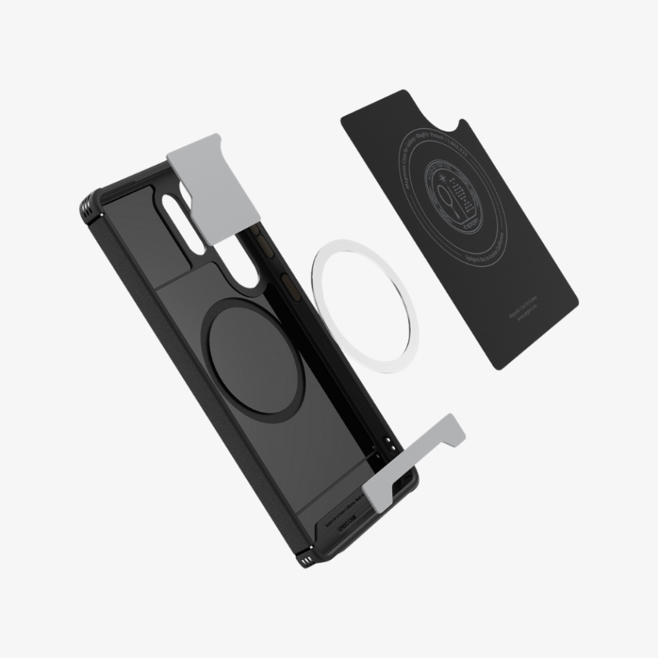 Spigen Galaxy S25 Ultra Kılıf Core Armor MagFit Özellikli Matte Black