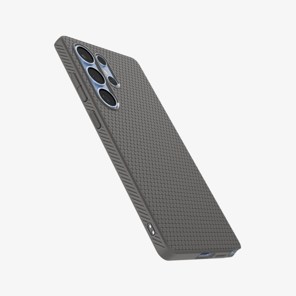 Spigen Galaxy S25 Ultra Kılıf Liquid Air Marble Gray