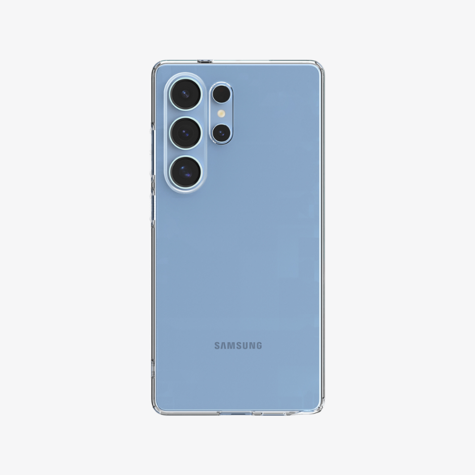 Spigen Galaxy S25 Ultra Kılıf Liquid Crystal 4 Tarafı Tam Koruma Crystal Clear