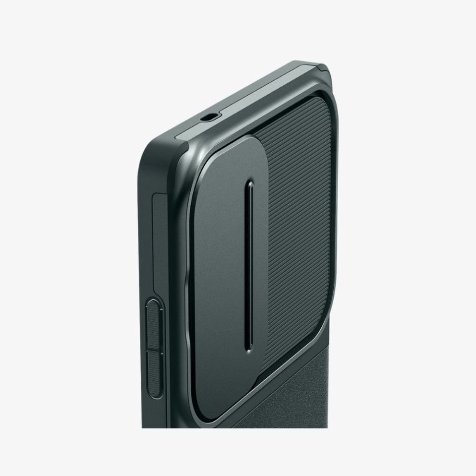 Spigen Galaxy S25 Ultra Kılıf Optik Armor Abyss Green
