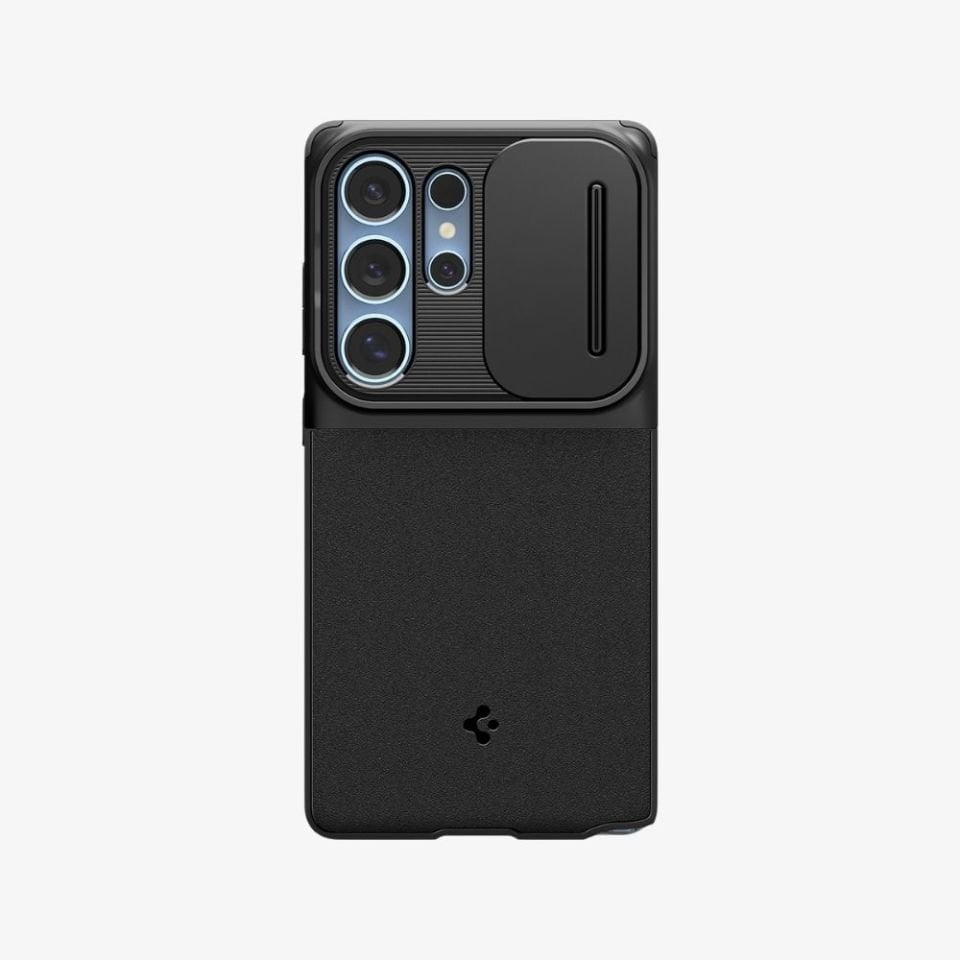 Spigen Galaxy S25 Ultra Kılıf Optik Armor Black