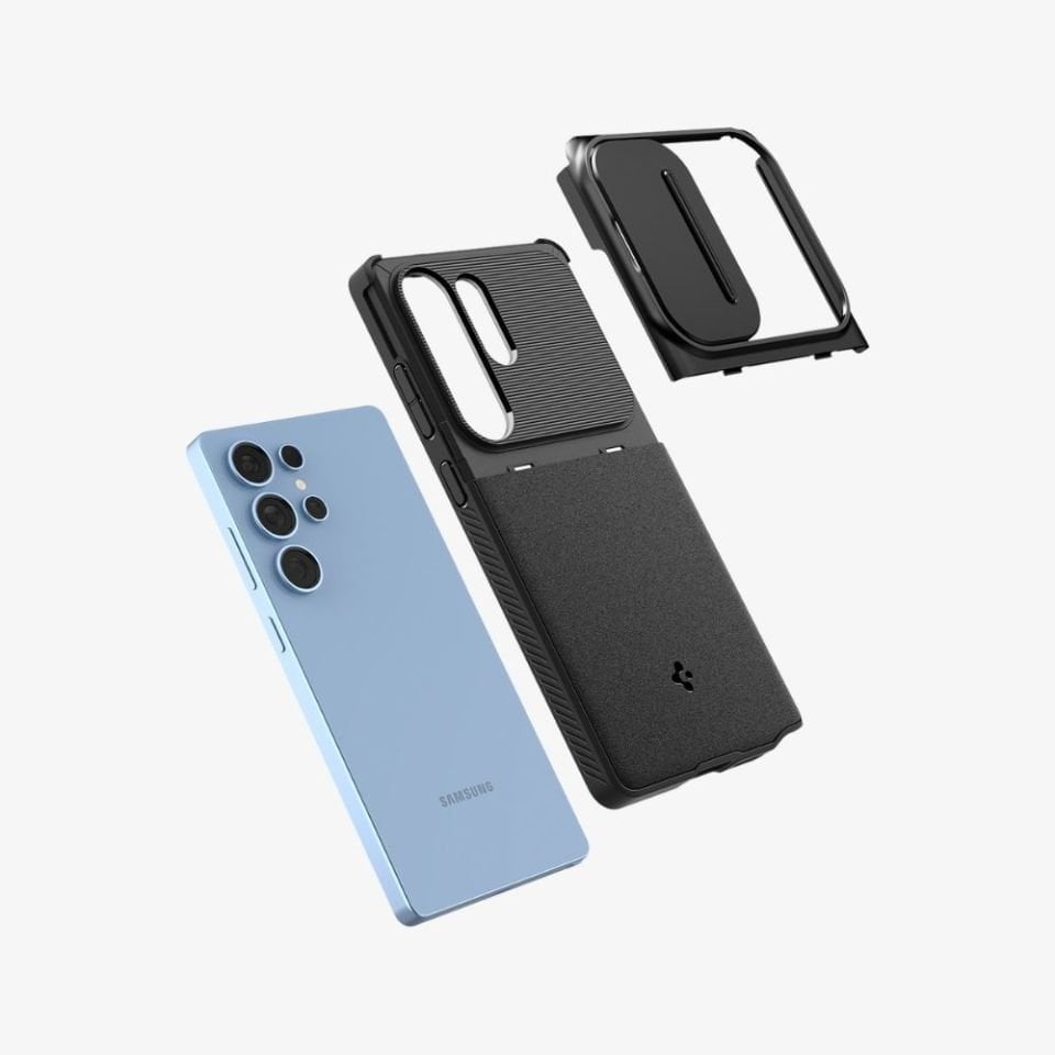Spigen Galaxy S25 Ultra Kılıf Optik Armor Black