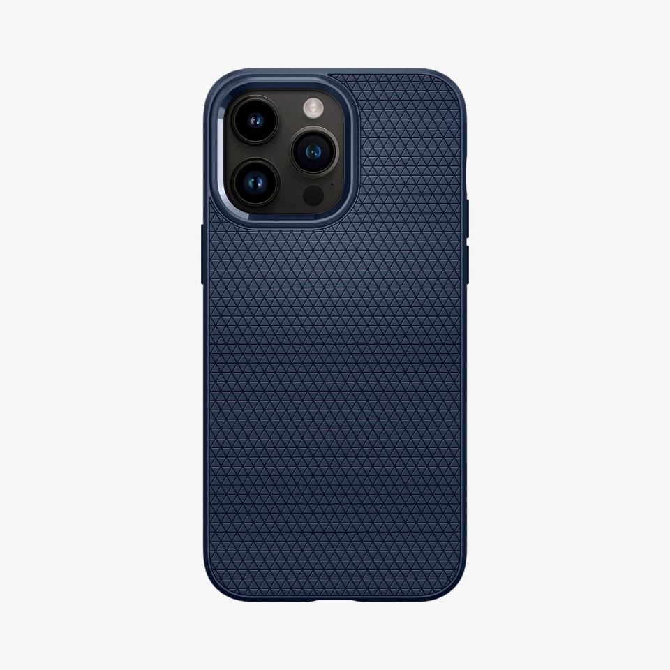 iPhone 14 Pro Kılıf, Spigen Liquid Air Navy Blue