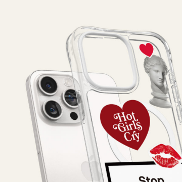 iPhone 15 Pro Max Kılıf, Ciel By Cyrill Cecile Mag Stop Apologizing (Magsafe Uyumlu)