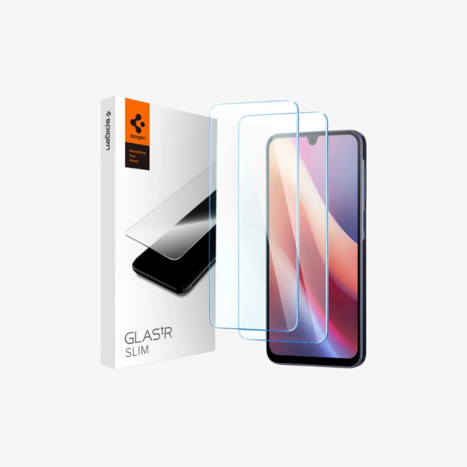 Spigen Galaxy A17 / A17 5G / A16 ile Uyumlu Cam Ekran Koruyucu GLAS.tR Slim HD (2 Adet)
