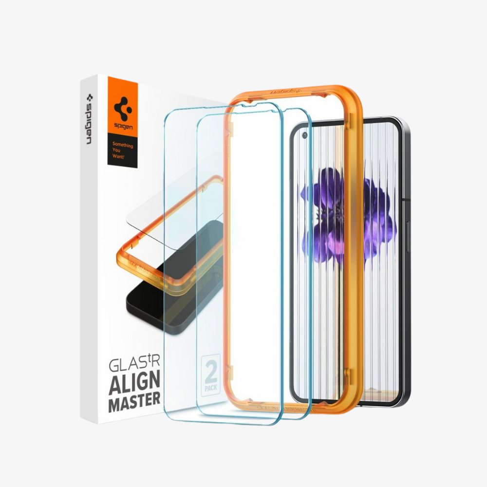 Spigen Nothing Phone 1 Cam Ekran Koruyucu Kolay Kurulum GLAS.tR AlignMaster (2 Adet)