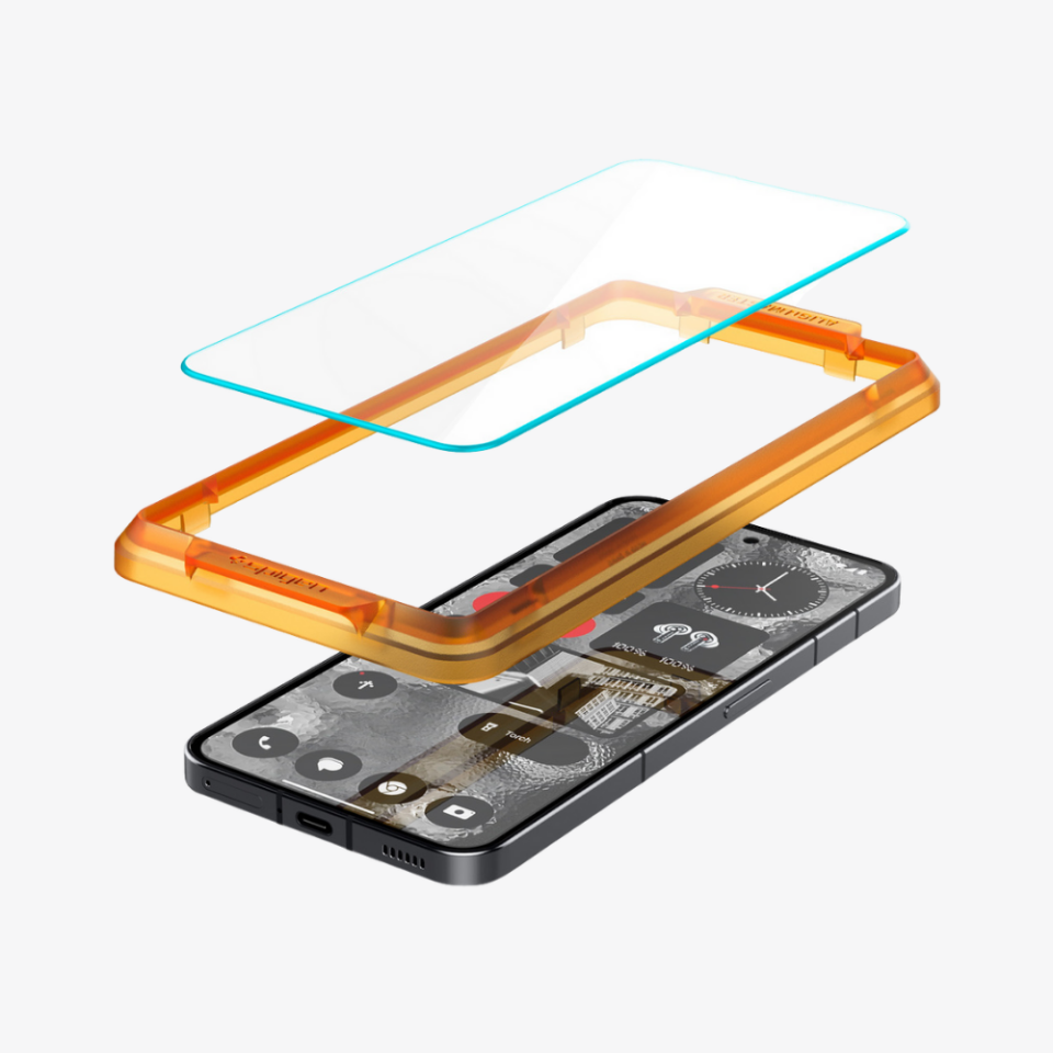 Spigen Nothing Phone 2 Cam Ekran Koruyucu Kolay Kurulum GLAS.tR AlignMaster (2 Adet)