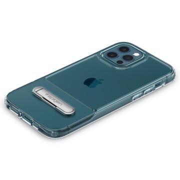 iPhone 12 Pro / iPhone 12 Kılıf, Spigen Slim Armor Essential S Crystal Clear