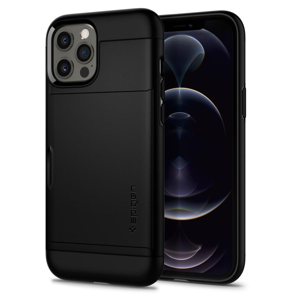iPhone 12 Pro / iPhone 12 Kılıf, Spigen Slim Armor CS Wallet