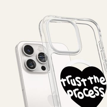 iPhone 15 Pro Kılıf, Ciel By Cyrill Cecile Mag Manifest (Magsafe Uyumlu) Trust the Process Black