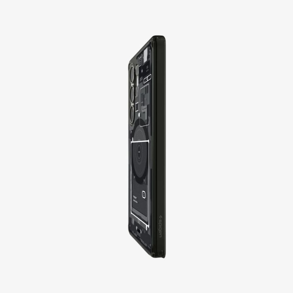 Spigen Galaxy S25 Ultra Kılıf Ultra Hybrid MagFit Özellikli Zero One Zero One Black