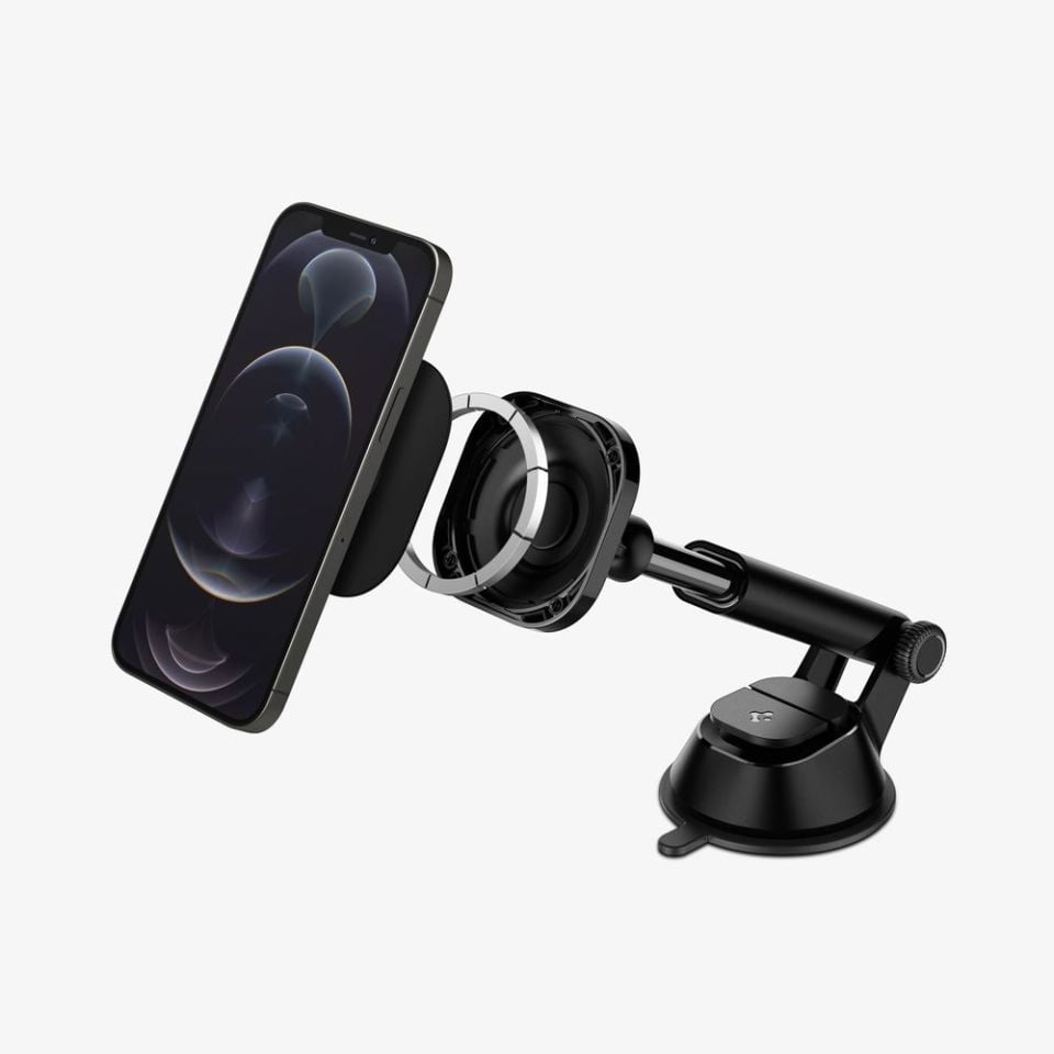 Spigen OneTap Dashboard Araç Tutacağı MagSafe iPhone 15 / iPhone 14 / iPhone 13 / iPhone 12 Serisi ile Uyumlu ITS35