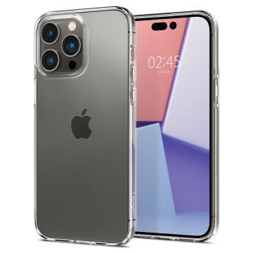 iPhone 14 Pro Max Kılıf, Spigen Crystal Flex Crystal Clear