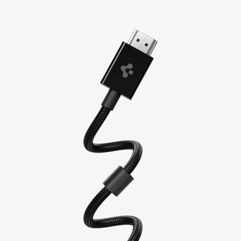 Spigen PowerArc ArcWire 8K HDMI Kablo 48Gbps Ultra High Speed (8K/60Hz 4K/120Hz) Dynamic HDR eARC 3D (2 Metre) PB2001