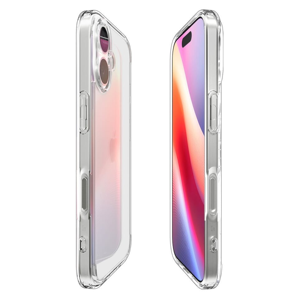 Spigen iPhone 17 ince Kılıf Ultra Hybrid Sararma Karşıtı DuraClear™ Hava Kanalı Teknolojisi™ Askeri Sınıf Koruma Şeffaf Kapak Crystal Clear